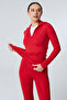 Aura Sweashirt and Leggings Diving Fabric Sports Set - 3
