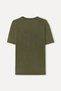 Men's Brown Printed Comfort Fit Crew Neck T-Shirt - 2