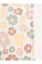 Alita City Lcw Home Mixed Floral Patterned Plush Blanket with a Difference in Color - 3