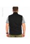 Thin Black Lycra Camouflage Vest Plus Size - 2