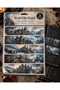 5Pcs Large Gothic Castle Landscape Sticker Bullet Journal Scrapbook Laptop Agenda