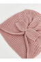 Esvab • Modern & Distinctive Baby Girl Beanie with Bow Figure - 3