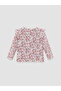 Two Mt Shop Quality Lcw Baby Ecru Floral Patterned Baby Girl Set - 4