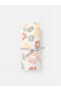 Alita City Lcw Home Mixed Floral Patterned Plush Blanket with a Difference in Color - 2