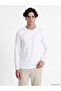 Rmz Gi̇yi̇m Farkiyla Zero Roba Collar Long Sleeve Men's T-Shirt