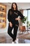 Unisex Leopar Zero Collar Tracksuit Set |   Comfortable Fit Top and Bottom Combination |   Casual Sportswear |   Compatible for Women and Men.
