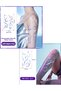 Stage Costume K-Pop Anime Temporary Tattoo Hologram Pattern Body Accessory - 4