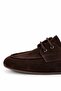 Brown Suede Lace-Up Moccasin 24325 - 2