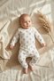 Red Mam Dad Patterned 100% Double Cotton Baby Boy Set 3-9 Months - 2