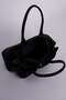 Black Mini Wallet Leather Hand and Shoulder Bag with Accessories - 5