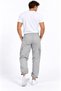 Men's Cargo Pocket Thin Parachute Baggy Sweatpants with Adjustable Cuffs Black Gray Navy Blue Beige Khaki - 4