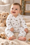 Organic 100% Cotton Newborn Baby Long Sleeve Romper - 2
