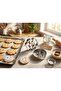 Stainless Steel Cookie and Dough Shaper Mold with Sun and Moon Design - 2