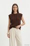 Crew neck knitted sweater - 3
