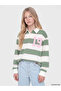 I Devrik Roba Collar Striped Girls' T-Shirt from Freezen Store - 2