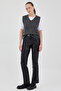 V-Neck Zero Sleeve Sweater - 3
