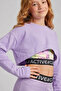Flow Finger-Interlocking Crop Sweatshirt - 2