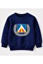 Sweatshirt Big Print Levski Sofia Cotton 3 Threads Without Frills Children's Sweatshirt