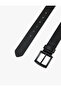 Buckle Faux Leather Belt - 3