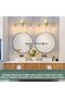 ABUDA Modern 3-light vanity light, 3 Light Bathroom Light - 7