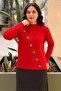 Mercerized Tunic with Cross Button Accessories