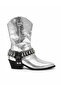 Silver Sparkle Kovboy Bot - 4