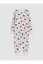 Mixed Patterned Boys' Pajama Set (W6) - 2