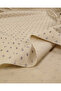 Beige with Tiny Dark Navy Blue Patterned Cotton Poplin Fabric for Shirts & Dresses Width: 145cm - 5