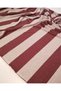 Burgundy Pink Striped Jacquard Interlock Fabric Cardigan & Sweater Length: 145cm - 2
