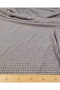 Navy Blue Bone Gingham Interlock Knitted Fabric Cardigan & Sweater Width: 140cm - 4
