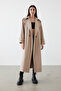 Apoletli Oversize Trençkot - 3
