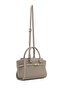Women's Beige Long Strap Classic Shoulder Bag Ab100033Sf - 2