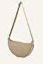 Half Moon Shaped Women's Shoulder Bag with Adjustable Strap I2316Axns - 2