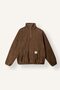 Oversize Snap Fastener High Collar Kangaroo Pocket Fleece Basic Sweatshirt for Boys I8493A826Wn - 6