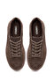 Men's Mink Lace-Up Thick Soled Suede Leather Sneaker Wm650011Ds - 4