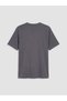 Anthracite Regular Fit Thin Fabric T-Shirt /03 - 7
