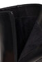 Women's Black Zippered Thin Heeled Leather Boots Wf100007Dv - 8
