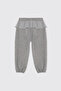Baby Girl Gray-Melange Sweatpants - 2