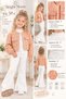 Girls' 3-Piece Set - Woven Jacket, Camisole Blouse, and Spanish Flare Pants