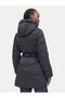 Black Logo Women's Inflatable Coat - 2