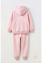 Paris Printed Premium Sweatshirt & Sweatpants Set for Kids - 2 Piece Sports Set - 2