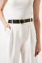 010124 Leather Belt - Brown - 2