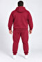 Men's 3 Thread Raster Hooded Super Battal Tracksuit Set 6Xl–9Xl - 2
