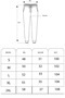 Men's White Crowned Eagle Printed Casual Sweatpants - Loose Fit Comfortable Cut Two-Thread Sports Trousers - 3