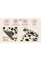 Eta Modern Woven Base Decorative Carpet with Animal Figures Eta4218 - 5