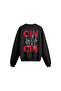 Cin Tonic Printed Oversize Sweatshirt
