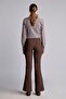 Flare Fit Regular Waist Wide Leg Bengaline Trousers (26 Au) - 5