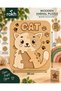 🐱   Montessori Wooden Cat Puzzle 20X25 cm |   Cat Themed Wooden Puzzle |   Educational Puzzle for Children 🧩 - 2