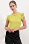 0430 Knitted Blouse - A.Yellow - 2