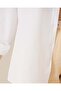 103901 Oversize Basic Hijab Shirt - White - 3
